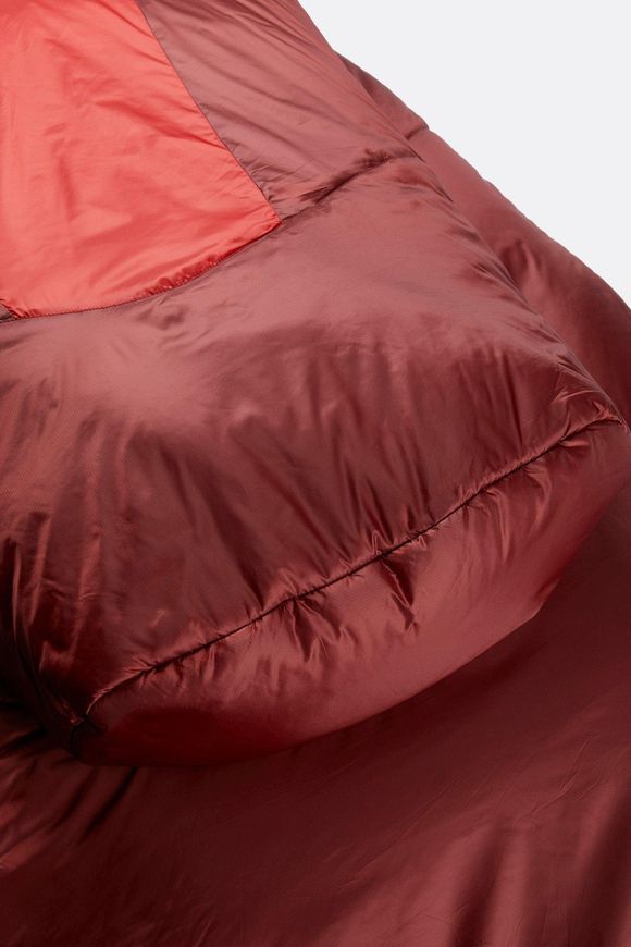 Спальний мішок Rab Solar Eco 3 Wmns, (-8&deg;C), 170 см - Left Zip, Ascent Red (QSS-09-ASR-REG-LZ)