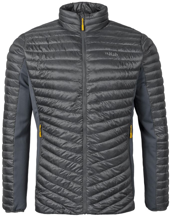 Чоловіча демісезонна куртка Rab Cirrus Flex Jkt, STEEL, S (821468851498)