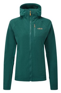 Кофта жіноча Rab Capacitor Hoody Wmns, ATLANTIS, 14 (821468942073)