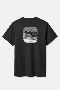 Футболка чоловіча Rab Stance Traverse Tee, Black Beluga, L (RB QCC-45-BEL-LRG)