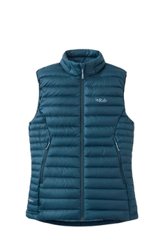 Жилет жіночий Rab Microlight Vest Wmns, Tempest Blue, 12 (RB QDB-19-TMB-12)
