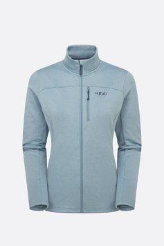 Жіноча флісова кофта Rab Graviton Jacket Wmns, Citadel, L (RB QFF-58-CIT-14)