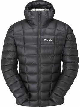 Легкий чоловічий пуховик Rab Mythic G Jacket Black, L (RB QDB-61-L)