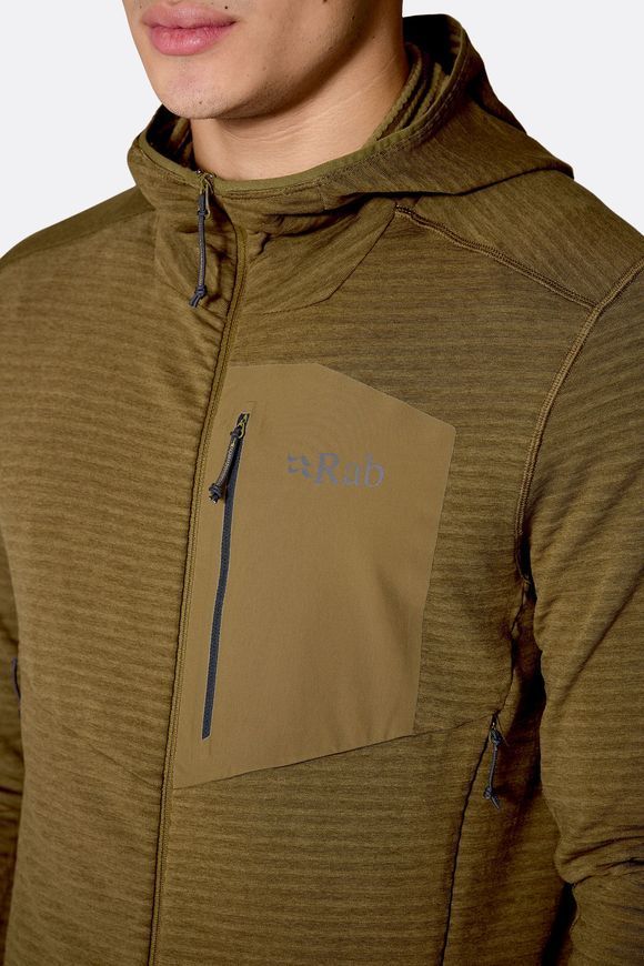 Кофта чоловіча Rab Ascendor Light Hoody, Black, L (RB QFG-58-BLK-LRG)