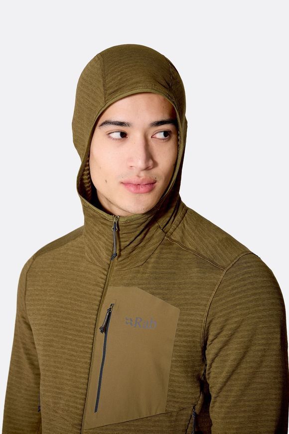 Кофта чоловіча Rab Ascendor Light Hoody, Black, L (RB QFG-58-BLK-LRG)