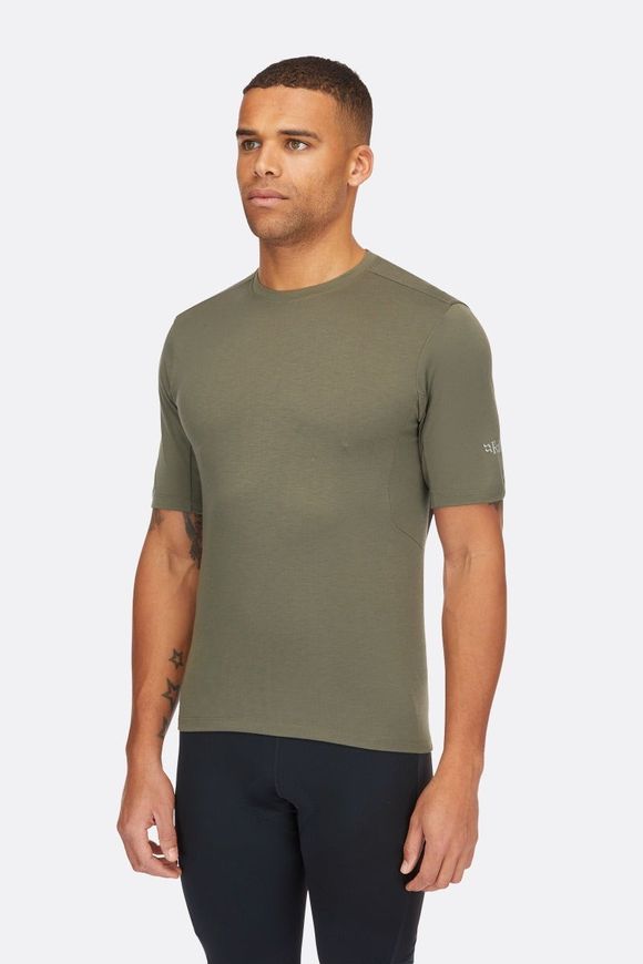 Футболка чоловіча Rab Cinder Crimp Tee, Light Khaki, SML (QCB-95-LKH-SML)