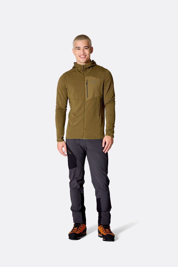 Кофта чоловіча Rab Ascendor Light Hoody, Black, L (RB QFG-58-BLK-LRG)