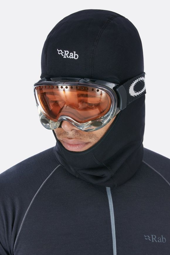 Балаклава Rab Power Stretch Pro Balaclava, Black, One Size (QAA-02-BL-U)