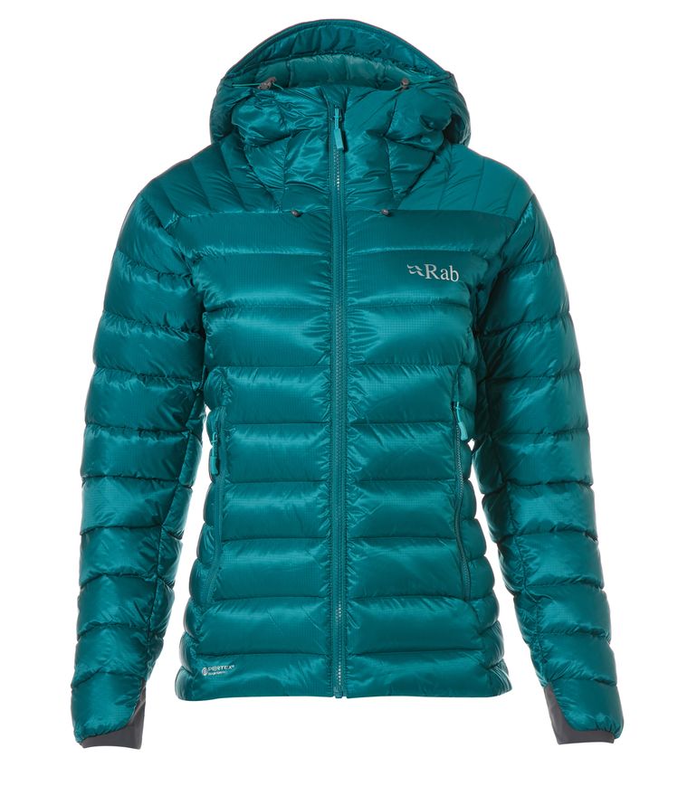 Жіночий зимовий пуховик Rab Electron Jkt wmns, ATLANTIS/SEAGLASS, 8 (821468864580)