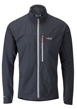 Демісезонна чоловіча Soft Shell куртка Rab Vapour-rise Flex Jacket, BELUGA, M (821468734593)