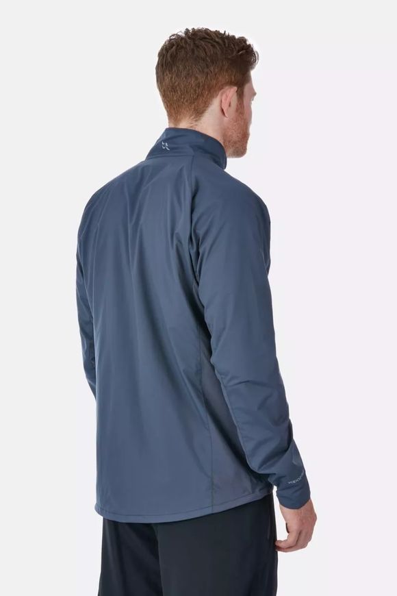 Демісезонна чоловіча Soft Shell куртка Rab Vapour-rise Flex Jacket, BELUGA, M (821468734593)