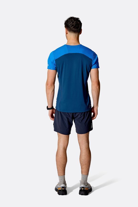 Футболка чоловіча Rab Sonic Ultra Tee, Beluga/Graphene, L (RB QCC-57-BLG-LRG)
