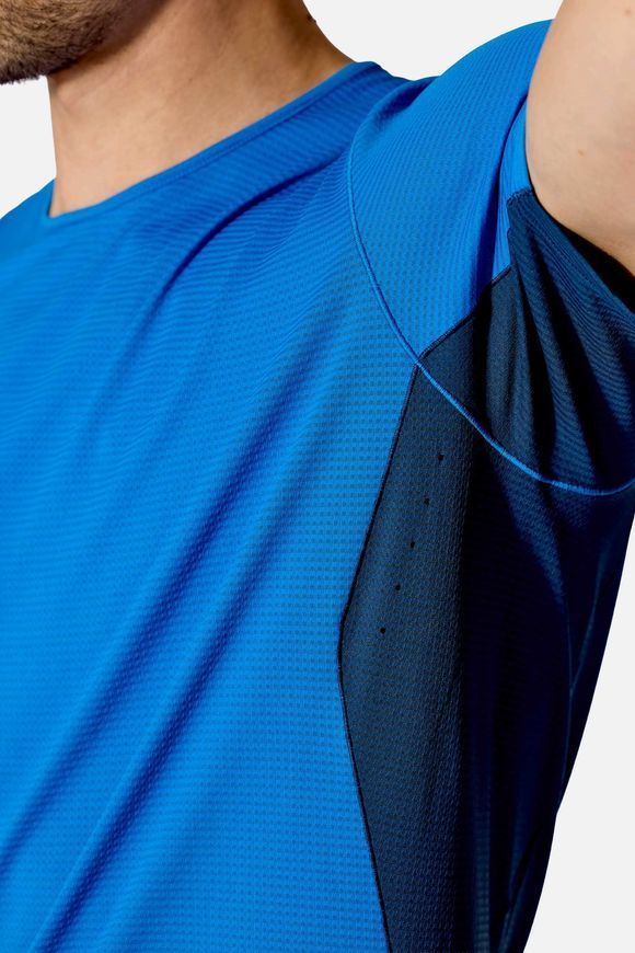 Футболка чоловіча Rab Sonic Ultra Tee, Beluga/Graphene, L (RB QCC-57-BLG-LRG)