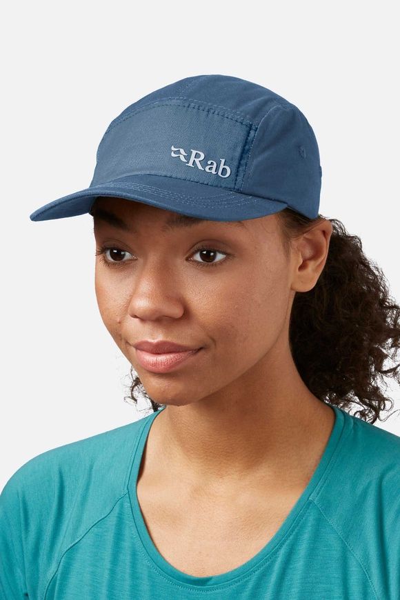 Кепка Rab Venant 5 Panel Cap, Blue Night/Orion Blue, One Size (QAB-45-BOB-One Size)