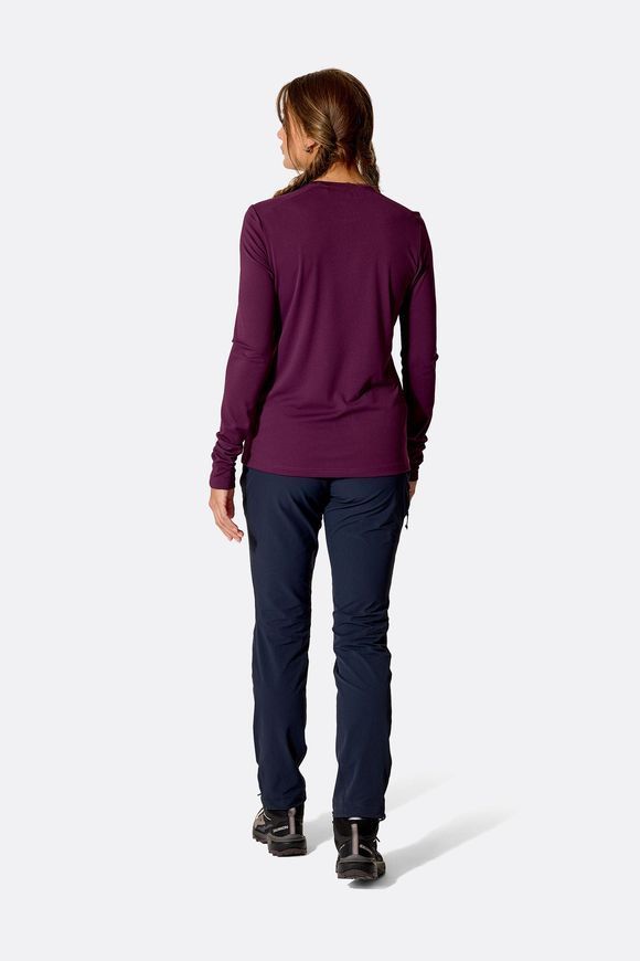 Футболка з довгим рукавом жіноча Rab Force LS Tee Wmns, Bluebird, M (RB QCC-23-BBD-12)