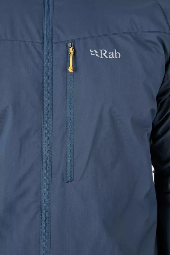 Демісезонна чоловіча Soft Shell куртка Rab Vapour-rise Flex Jacket, BELUGA, M (821468734593)