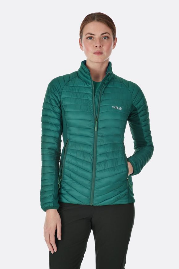 Жіноча демісезонна куртка Rab Cirrus Flex Jkt wmns, ATLANTIS, 8 (821468895539)