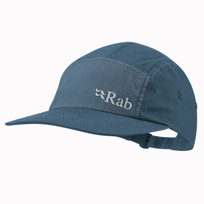 Кепка Rab Venant 5 Panel Cap, Blue Night/Orion Blue, One Size (QAB-45-BOB-One Size)