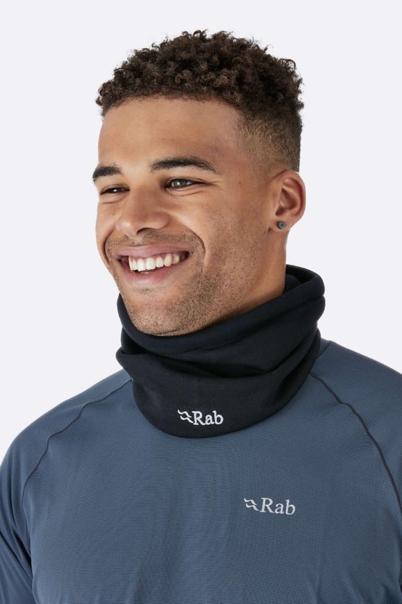 Шарф-труба Rab Powerstretch Neck Shield, Black, One Size Size (QAA-28-BL-U)