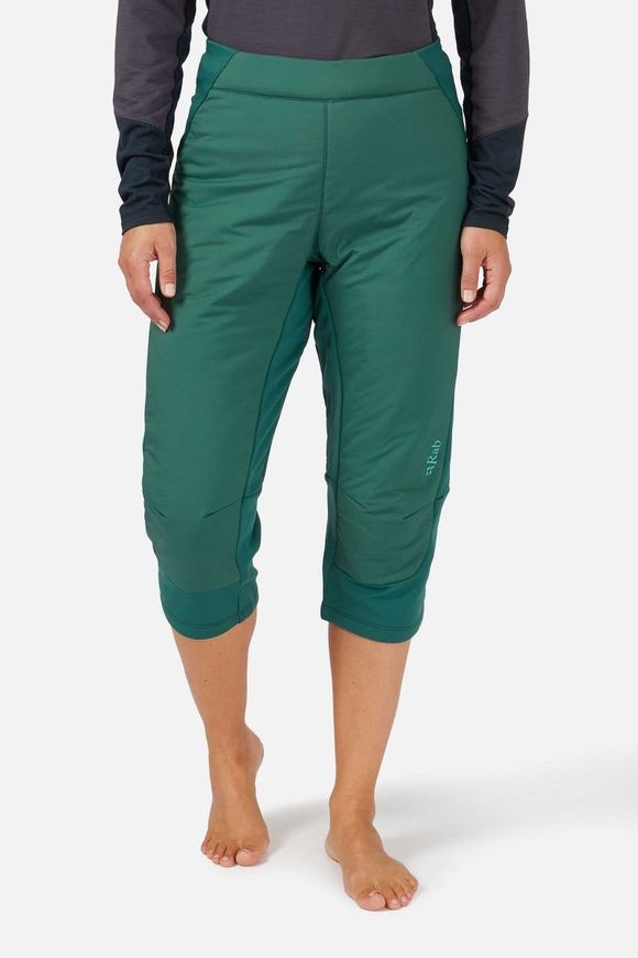 Бриджі жіночі Rab Xenair 3/4 Pants Wmns, Ebony, 12 (QIP-15-EBN-12)