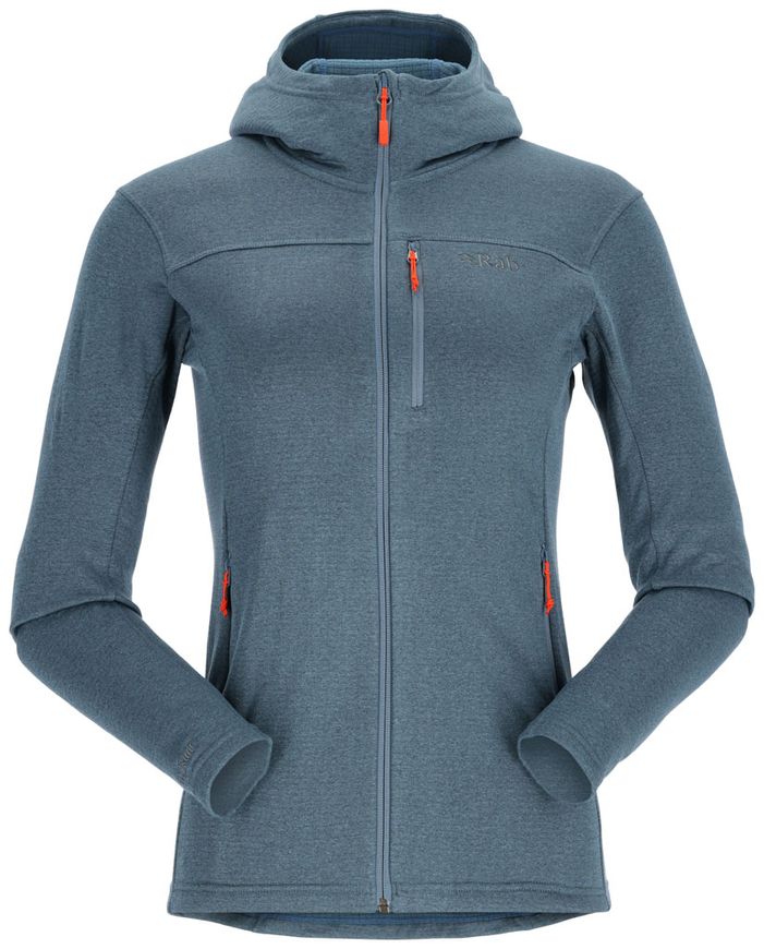 Кофта жіноча Rab Graviton Hoody Wmns, ORION BLUE, 08 (QFF-56-OR-08)