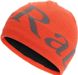 Шапка Rab Logo Beanie, FIRECRACKER/GRAPHENE, One Size (5059913041506)