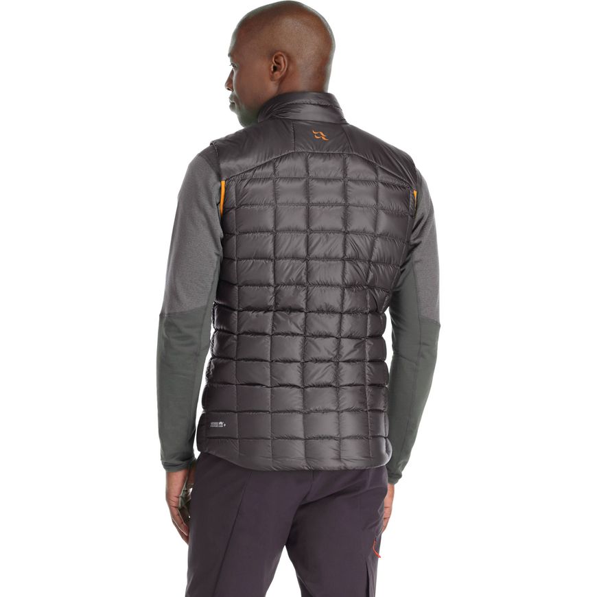 Жилет чоловічий Rab Mythic Vest, Graphene, S (RB QDB-57-G-S)