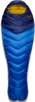 Спальний мішок Rab Neutrino 200 Regular, (4/-1°C), 185 см - Right Zip, NIGHTFALL BLUE (5059913032641)