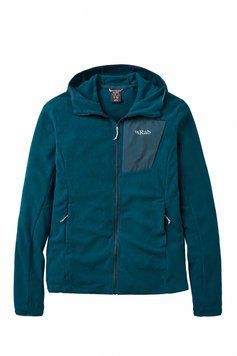 Кофта жіноча Rab Tecton Hoody Wmns, Tempest Blue, 10 (RB QFG-90-TMB-10)