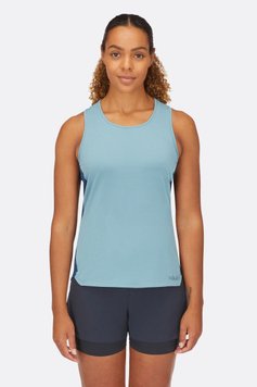 Майка жіноча Rab Sonic Ultra Vest Wmns, Citadel/Tempest Blue, 8 (QBL-23-CTT-08)