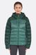 Зимова жіноча куртка Rab Cirrus Ultra Hoody Wmns, Green Slate/Eucalyptus, 08 (QIP-22-GSE-08)