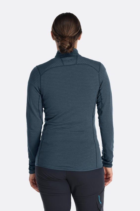 Кофта жіноча Rab Ascendor Light Pull-On Wmns, Beluga, 8 (QFF-49-BEL-08)