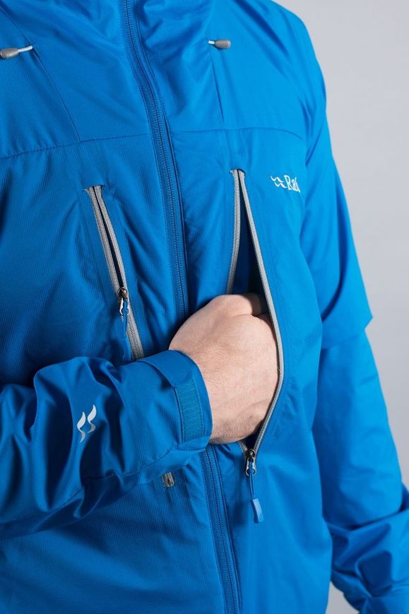 Чоловіча куртка Soft Shell Rab Vapour-rise Lite Alpine Jacket, TWILIGHT, L (821468661288)