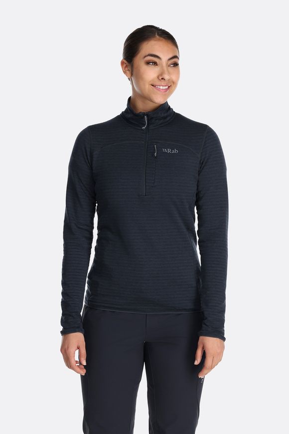 Кофта жіноча Rab Ascendor Light Pull-On Wmns, Beluga, 8 (QFF-49-BEL-08)