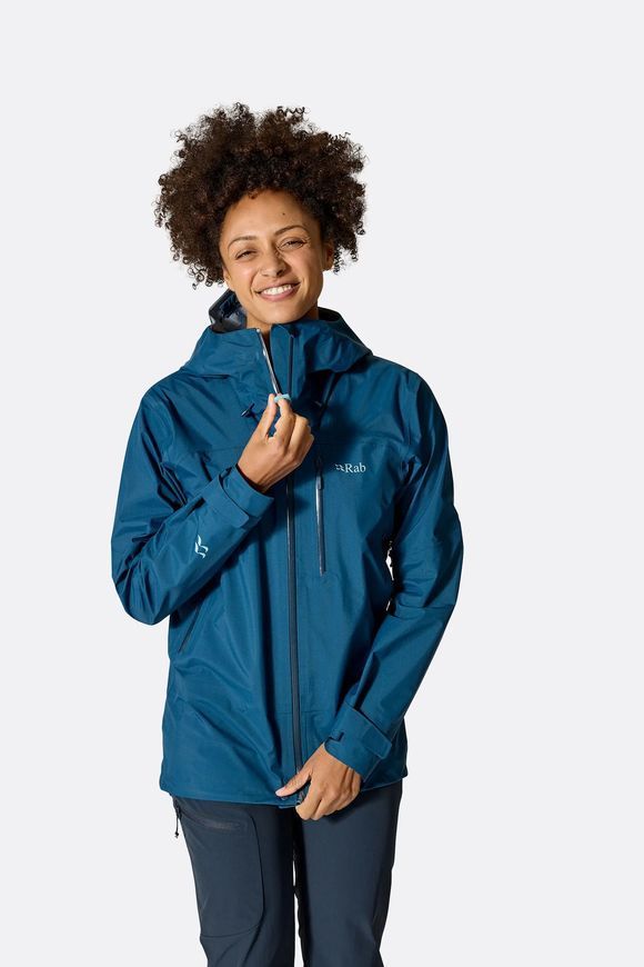 Мембранна куртка жіноча Rab Firewall Mountain Jacket Wmns, Mulberry, 8 (QWG-97-MUL-08)