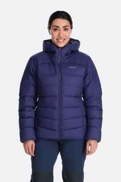 Жіночий зимовий пуховик Rab Infinity Alpine Jacket Wmns, Patriot Blue, 8 (QDB-28-PTB-08)