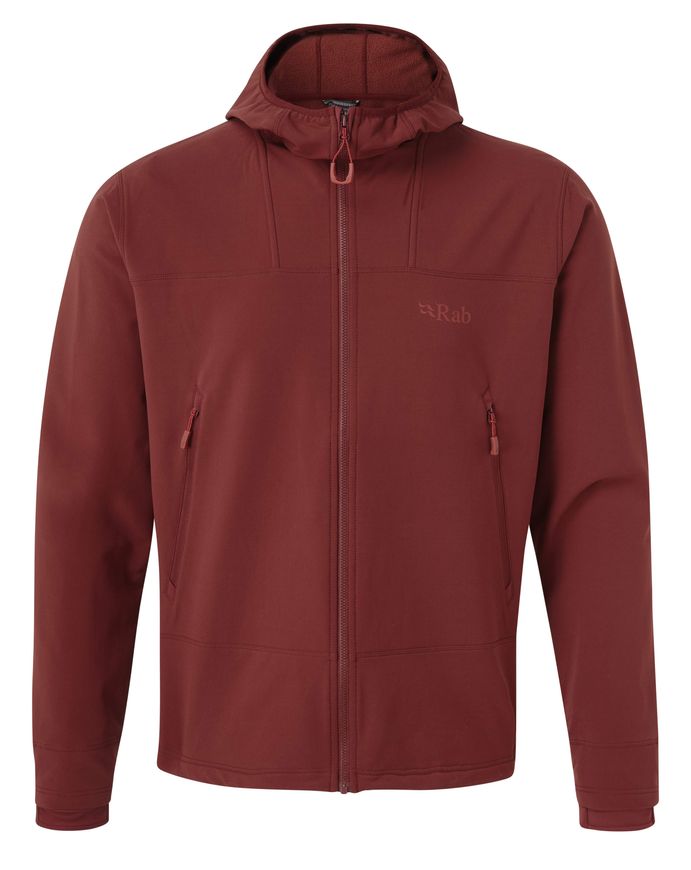 Кофта чоловіча Rab Shadow Hoody, OXBLOOD RED, M (821468930520)