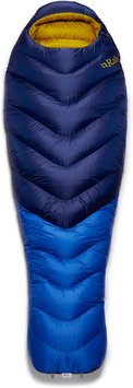 Спальний мішок Rab Neutrino 800 Regular, (-22°C), 185 см - Left Zip, NIGHTFALL BLUE (5059913032788)