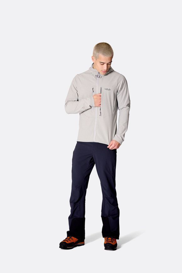 Кофта чоловіча Rab Ascendor Pro Hoody, Black, M (RB QDB-87-BLK-MED)