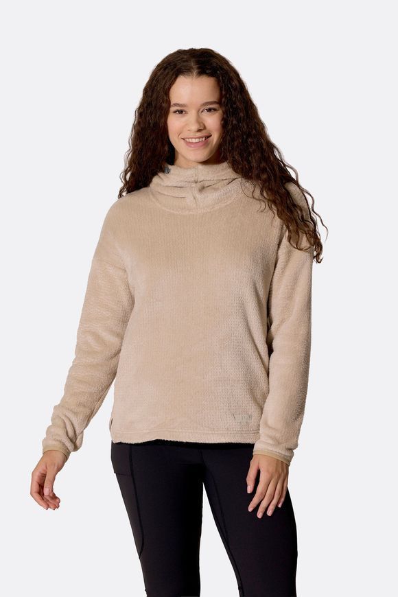 Кофта жіноча Rab Wheelstone Pullover Hoody Wmns, Dark Fig Green, 10 (RB QFH-04-DFG-10)