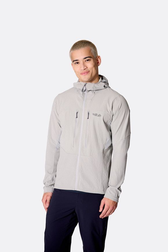 Кофта чоловіча Rab Ascendor Pro Hoody, Black, M (RB QDB-87-BLK-MED)