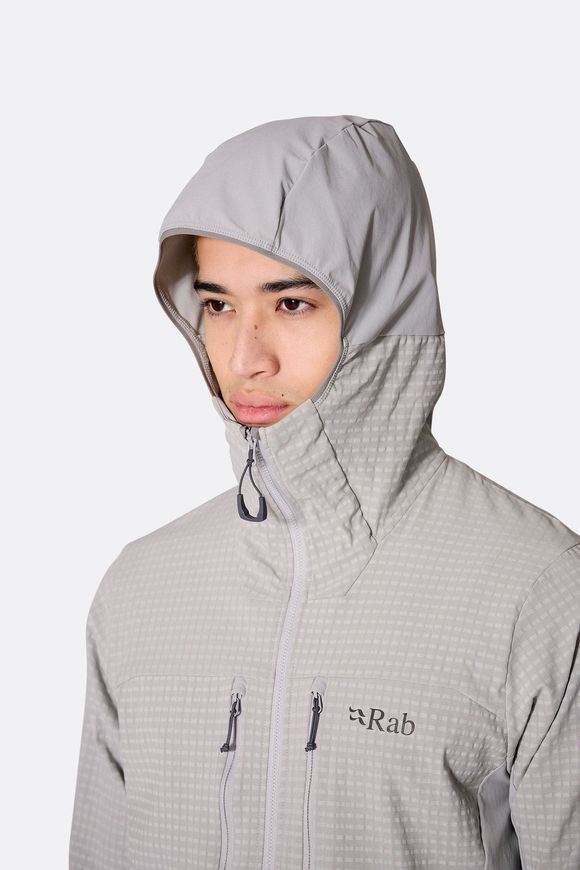 Кофта чоловіча Rab Ascendor Pro Hoody, Black, M (RB QDB-87-BLK-MED)