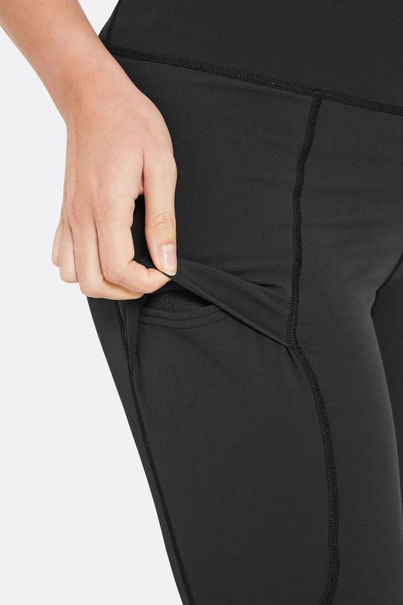 Легінси жіночі Rab Incline AS Tights Wmns, Black, 08 (QFG-24-BLK-08)