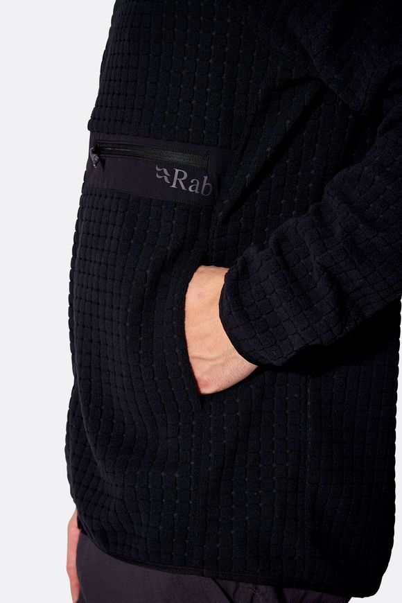 Кофта чоловіча Rab Ramshaw Hoody, Black, L (RB QFG-74-BLK-LRG)