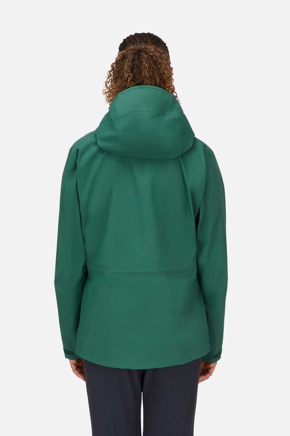 Мембранна куртка жіноча Rab Kangri GTX Jacket Wmns, Green Slate, 10 (QWH-02-GNS-10)