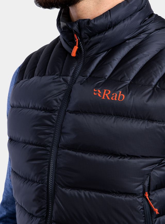 Жилет чоловічий Rab Electron Pro Vest, Black, S (RB QDN-85-S)