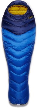 Спальний мішок Rab Neutrino 200 Regular, (-1°C), 185 см - Left Zip, Nightfall Blue (QSM-89-NFB-REG-LZ)