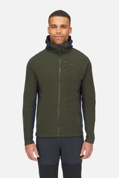 Кофта чоловіча Rab Capacitor Hoody, Army, XS (QFF-02-ARM-XSM)