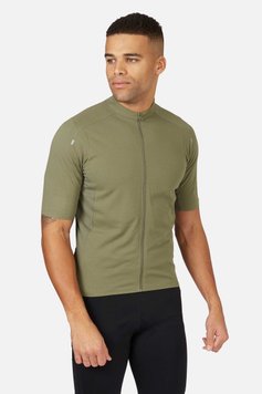 Джерсі чоловіче Rab Cinder Jersey, Light Khaki, XSM (QBL-51-LKH-XSM)