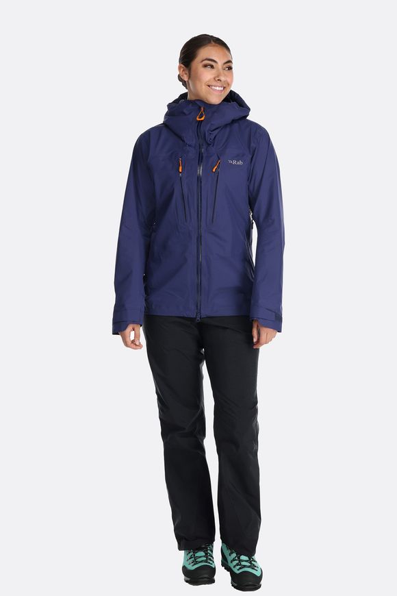 Мембранна куртка жіноча Rab Latok Alpine GTX Jacket Wmns, Orion Blue, 16 (QWH-27-ORB-16)